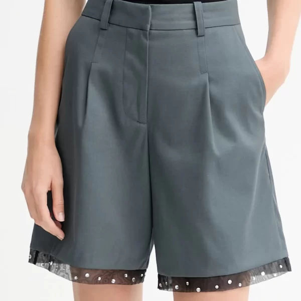 Σορτς από μείγμα μαλλιού IRO