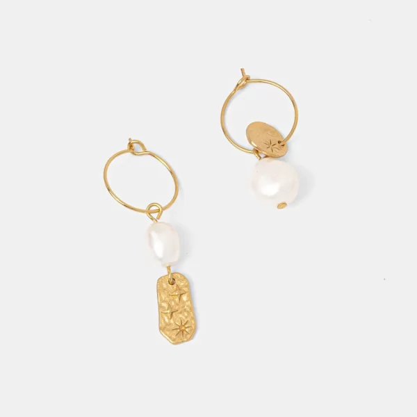 Επιχρυσωμένα σκουλαρίκια Sessun