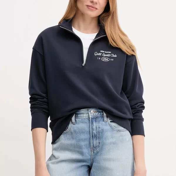 Βαμβακερή μπλούζα Gant