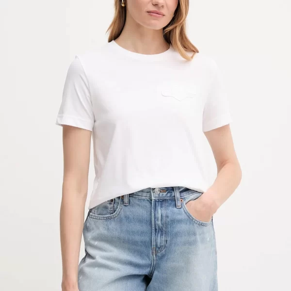 Βαμβακερό μπλουζάκι Gant