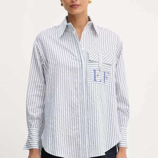 ELISABETTA FRANCHI Βαμβακερό πουκάμισο Elisabetta Franchi