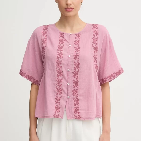 Βαμβακερό πουκάμισο Hoss Intropia