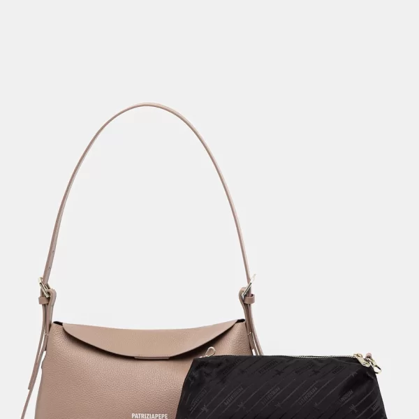 Patrizia Pepe Δερμάτινη τσάντα Patrizia Pepe