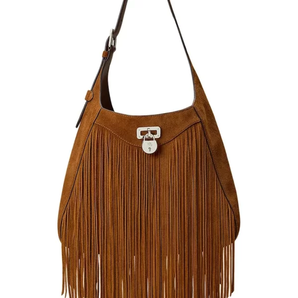 Τσάντα σουέτ Lauren Ralph Lauren