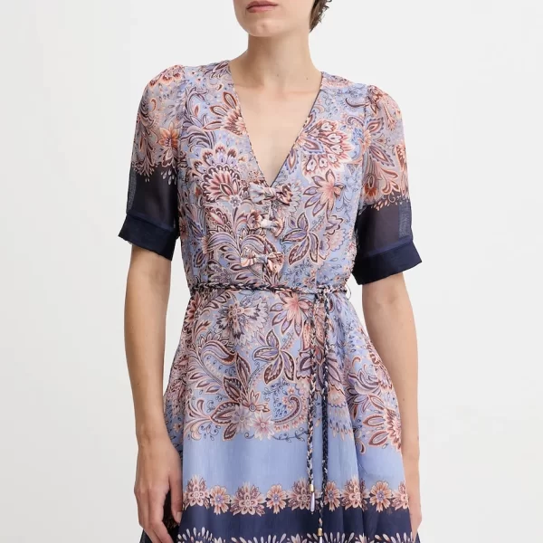 Φόρεμα με προσθήκη μεταξιού Hale BOB