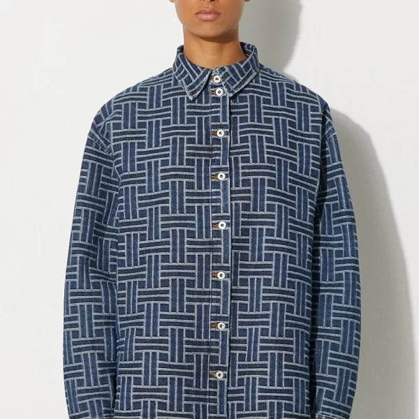 Τζιν πουκάμισο Kenzo Dropped Shoulders Shirt
