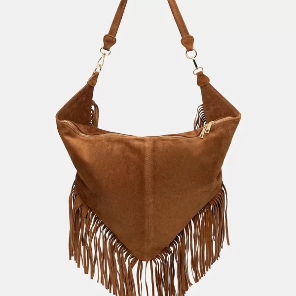 Answear Lab Τσάντα σουέτ Answear.LAB