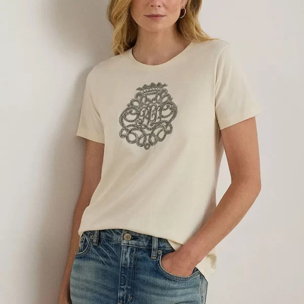 LAUREN RALPH LAUREN Βαμβακερό μπλουζάκι Lauren Ralph Lauren