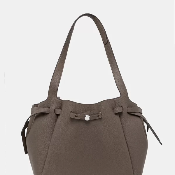 Δερμάτινη τσάντα Tory Burch Romy Pebbled Tote Rommy