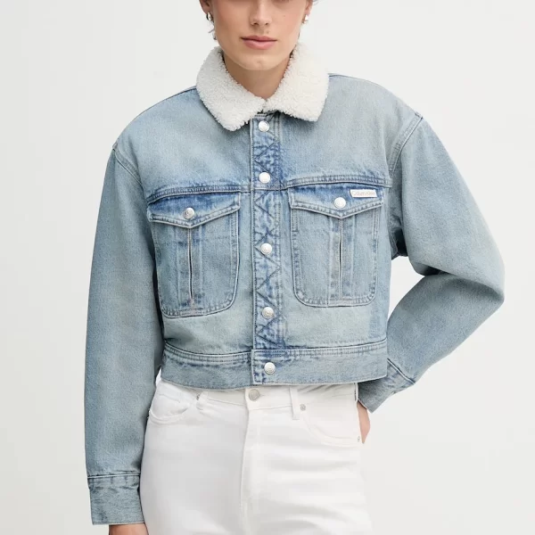 Τζιν μπουφάν Calvin Klein Jeans