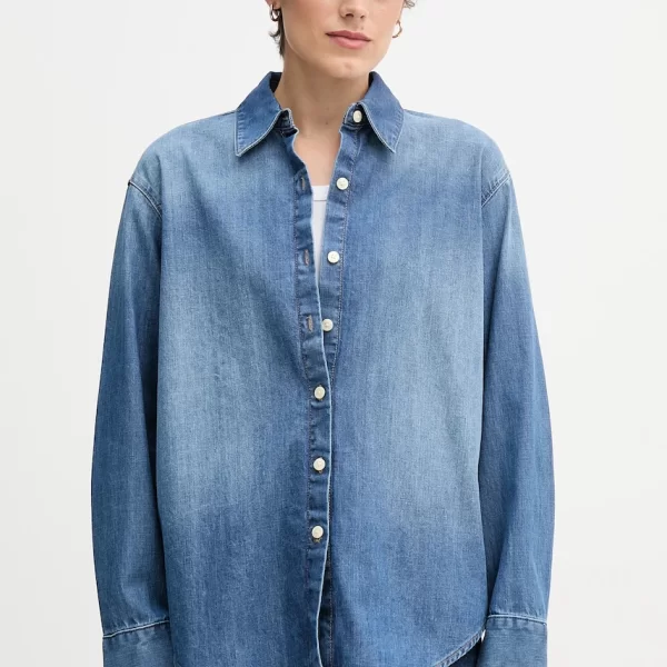 Τζιν πουκάμισο Calvin Klein Jeans