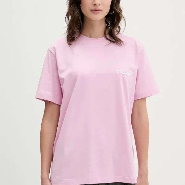 MSGM Βαμβακερό μπλουζάκι MSGM