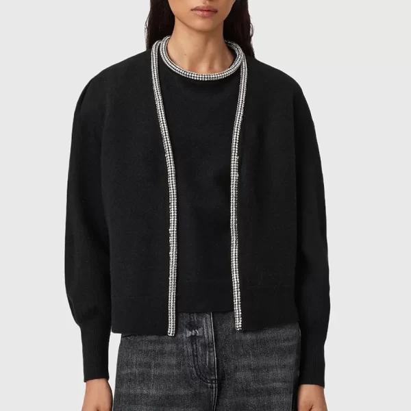 Μάλλινη ζακέτα AllSaints ODELL