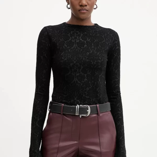 Μπλούζα με προσθήκη μαλλιού Pinko