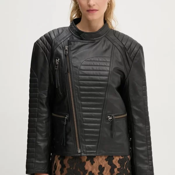 Δερμάτινo jacket MUNTHE TWEEKIE