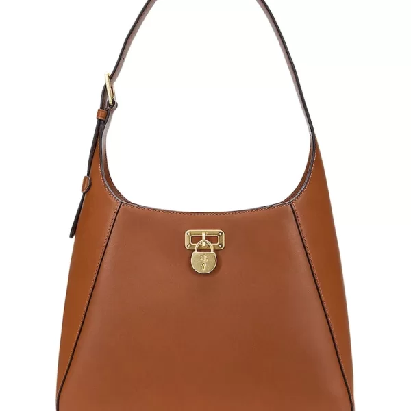 Δερμάτινη τσάντα Lauren Ralph Lauren