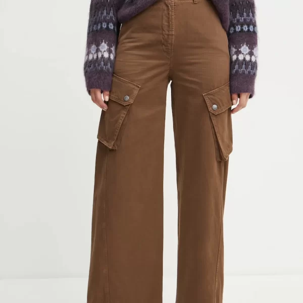 Βαμβακερό παντελόνι Weekend Max Mara