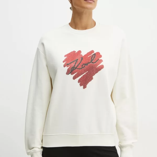 Βαμβακερή μπλούζα Karl Lagerfeld