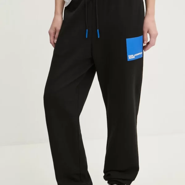 Βαμβακερό παντελόνι Karl Lagerfeld Jeans