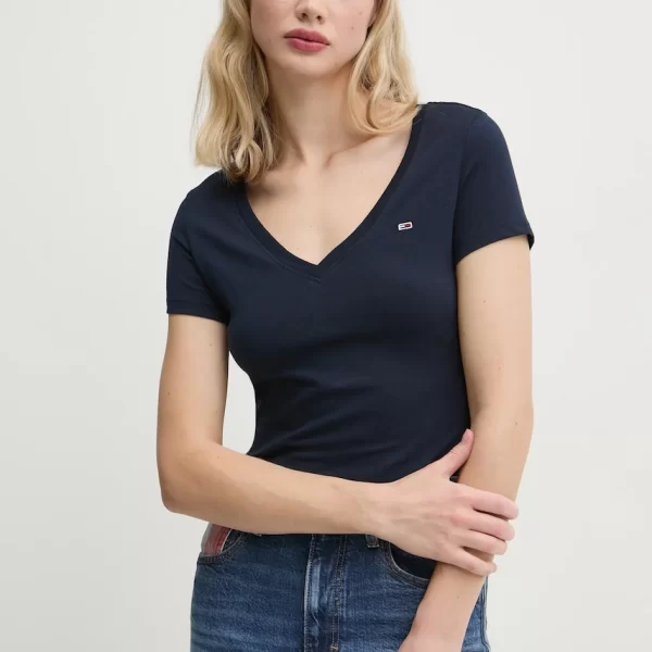 TOMMY JEANS Βαμβακερό μπλουζάκι Tommy Jeans