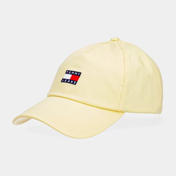 TOMMY JEANS Βαμβακερό καπέλο του μπέιζμπολ Tommy Jeans