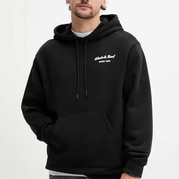 Βαμβακερή μπλούζα HUGO