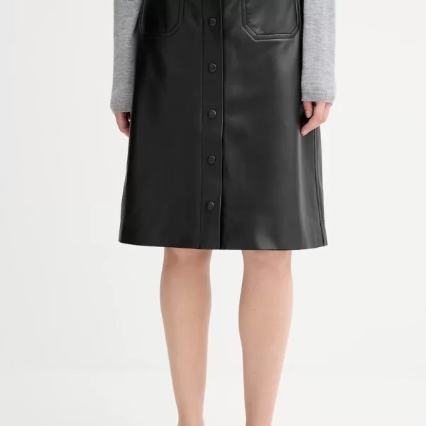 MUNTHE Δερμάτινη φούστα MUNTHE LOCUS