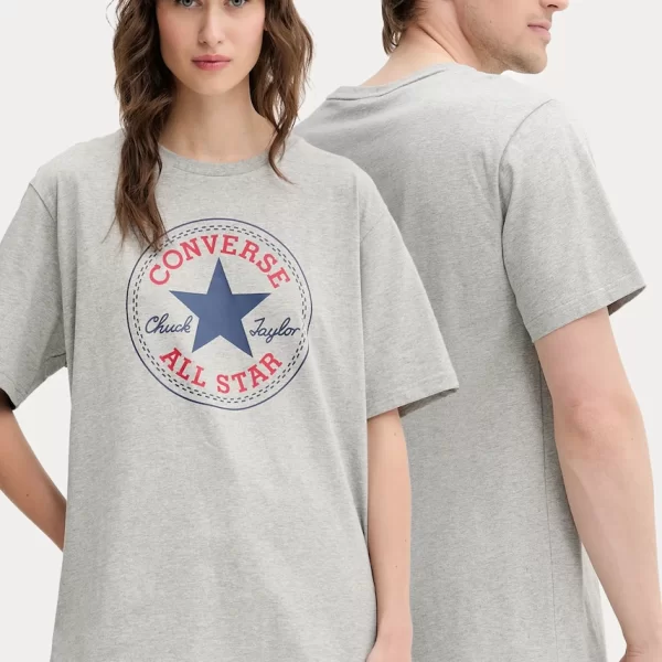 Converse Βαμβακερό μπλουζάκι Converse