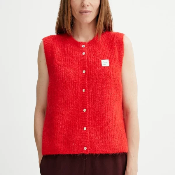 American Vintage Γιλέκο από μείγμα μαλλιού American Vintage