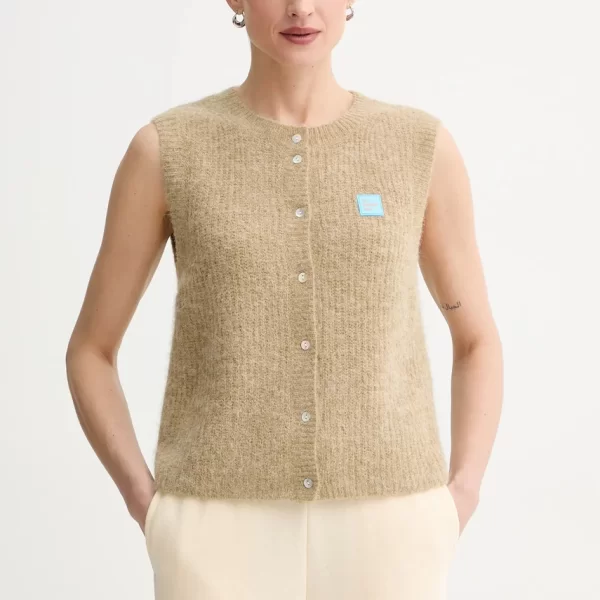 American Vintage Γιλέκο από μείγμα μαλλιού American Vintage