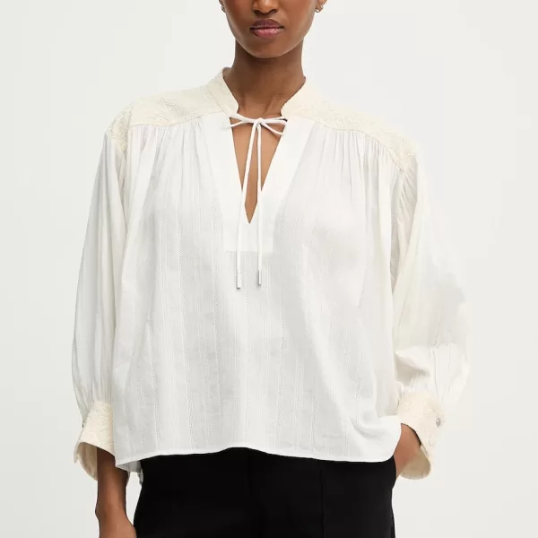 Βαμβακερή μπλούζα BOSS Orange Bashinah