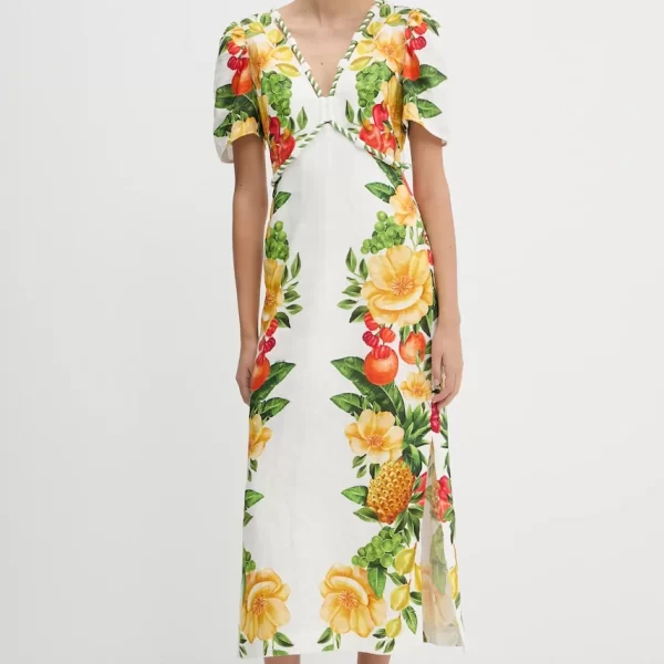 FARM RIO Λινό φόρεμα Farm Rio