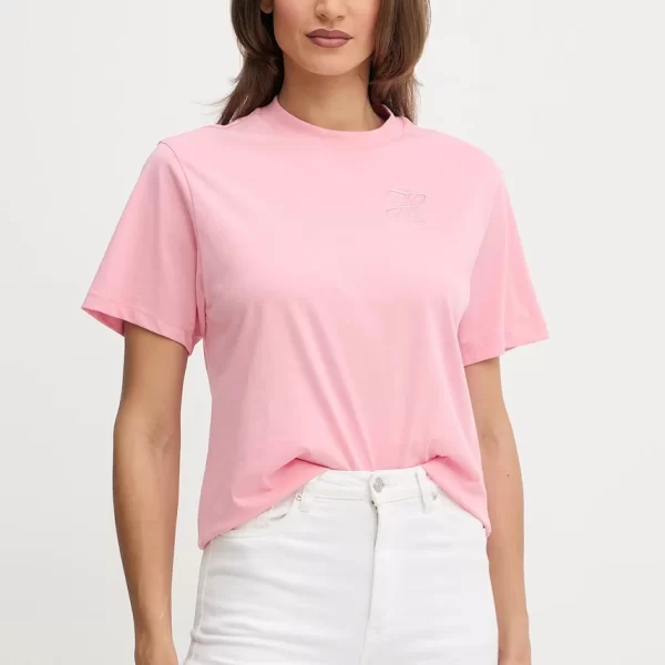 HUGO Βαμβακερό μπλουζάκι HUGO San Jared-C