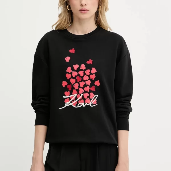 Βαμβακερή μπλούζα Karl Lagerfeld