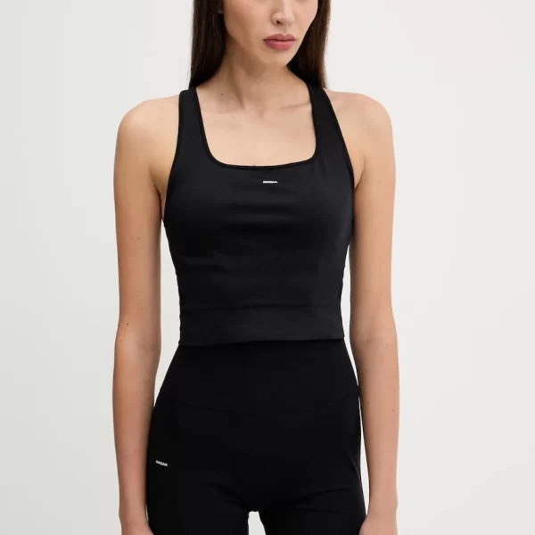 PANGAIA Top Pangaia Plant-Stretch Ribbed Tank Top