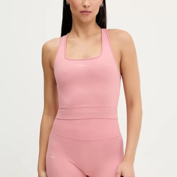PANGAIA Top Pangaia Plant-Stretch Ribbed Tank Top
