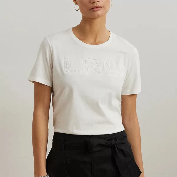 LAUREN RALPH LAUREN Βαμβακερό μπλουζάκι Lauren Ralph Lauren