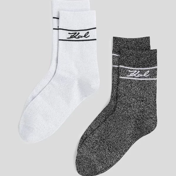 Κάλτσες Karl Lagerfeld 2-pack K/SIGNATURE