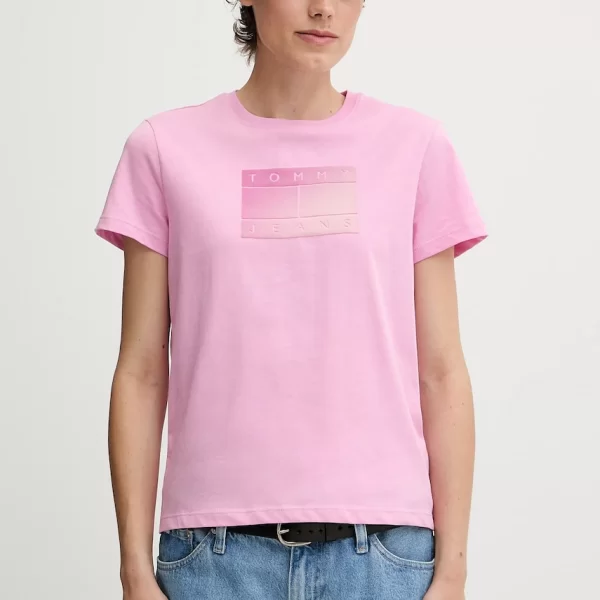 TOMMY JEANS Βαμβακερό μπλουζάκι Tommy Jeans