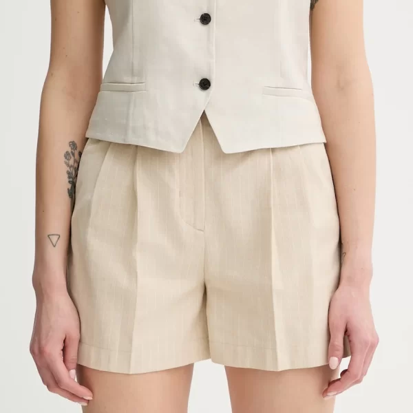 Λινό σορτς PS Paul Smith