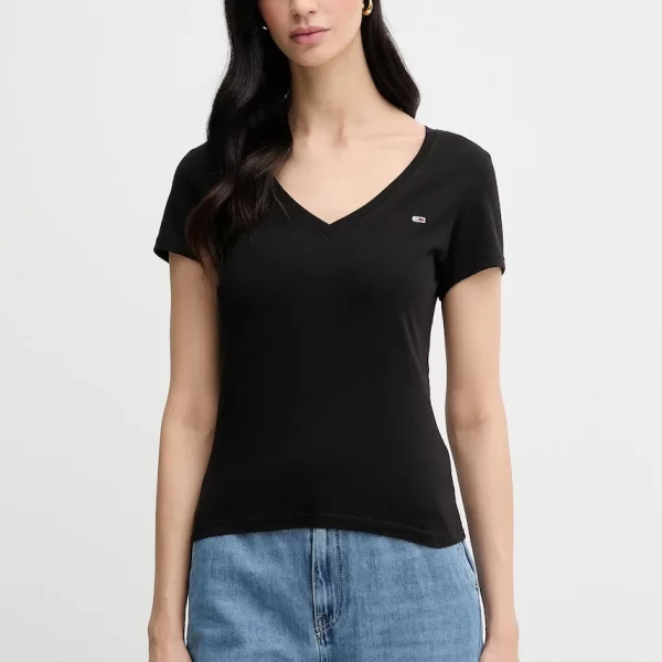 TOMMY JEANS Βαμβακερό μπλουζάκι Tommy Jeans 2-pack