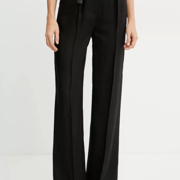 ELISABETTA FRANCHI Λινό παντελόνι Elisabetta Franchi