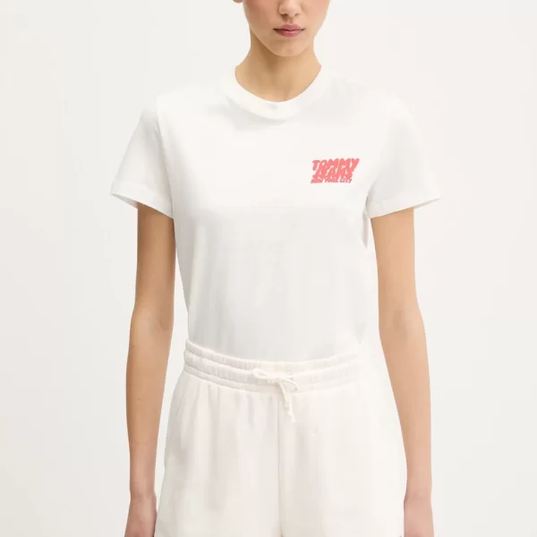 TOMMY JEANS Βαμβακερό μπλουζάκι Tommy Jeans