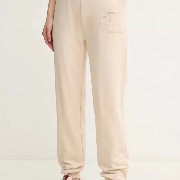 Βαμβακερό παντελόνι Calvin Klein Jeans