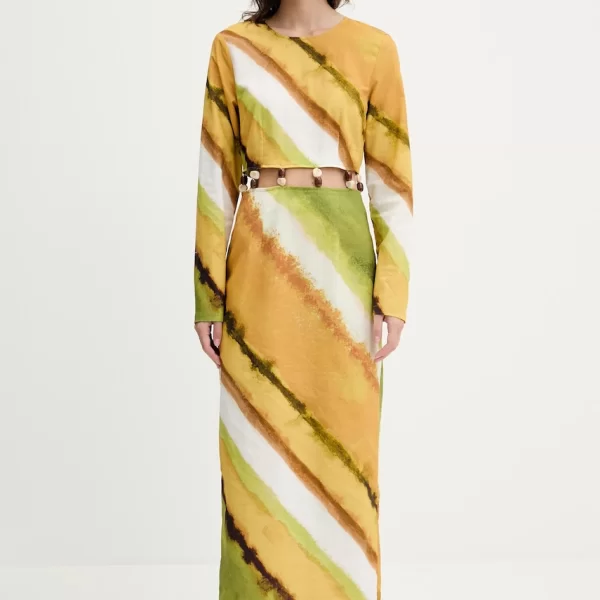 Φόρεμα από λινό μείγμα Never Fully Dressed