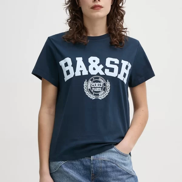 Βαμβακερό μπλουζάκι BA&SH IONI