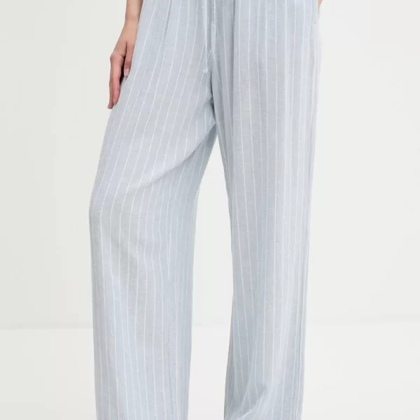 Abercrombie & Fitch Λινό παντελόνι Abercrombie & Fitch