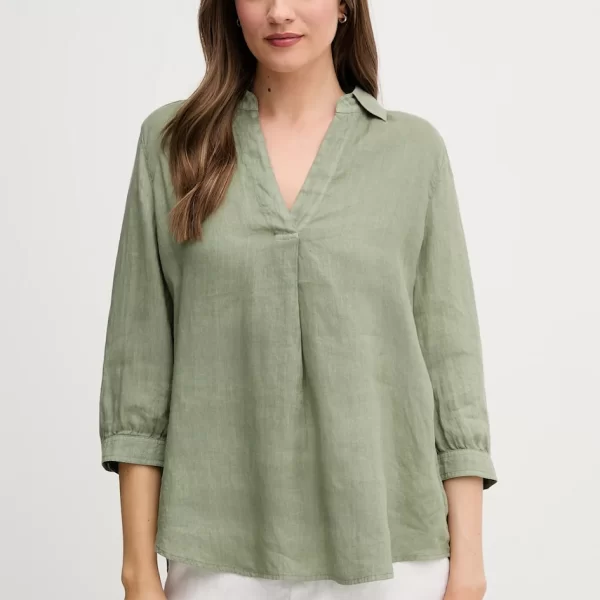 OUÍ Λευκή μπλούζα OUI