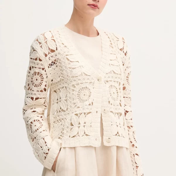 OUÍ Πλεκτή ζακέτα OUI