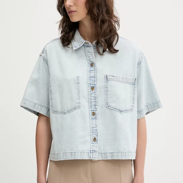 guess jeans Τζιν πουκάμισο Guess Jeans